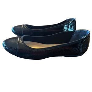 Alfani Patent Black Gloss Step N Flex Comfort Ballet Flats NEW Size 7